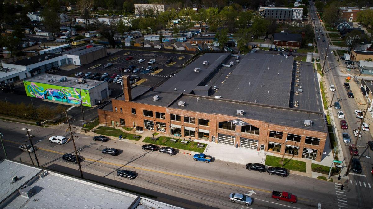 Greyline Station and at the Julietta Market at t101 West Loudon Avenue in Lexington, Ky., Thursday, April 15, 2021. The 65,000-square-foot repurposed bus station is now home to a variety of retail stores, a radio station, restaurants and a market.