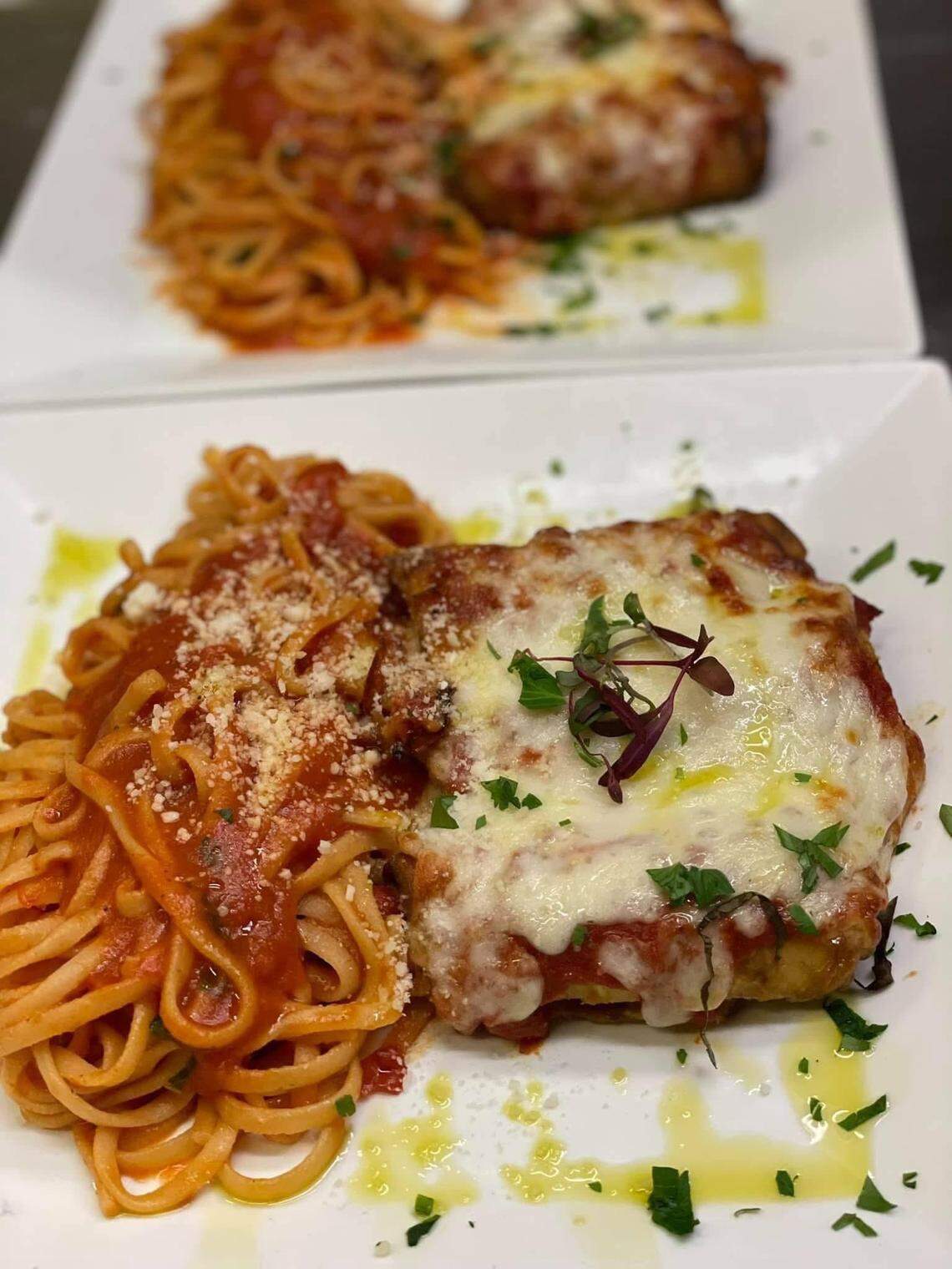 Milano Italian Restaurant has a variety of traditional Italian dishes like lasagna.