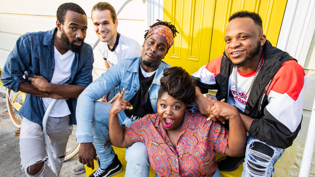 Tank and The Bangas’ new album, “Green Balloon” comes out May 3. The New Orleans collective rides their NPR Tiny Desk momentum into Lexington’s Manchester Music Hall Thursday.