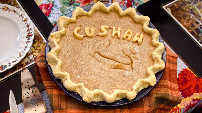 Looking for a better pumpkin pie? Try cushaw squash instead for a unique, light flavor