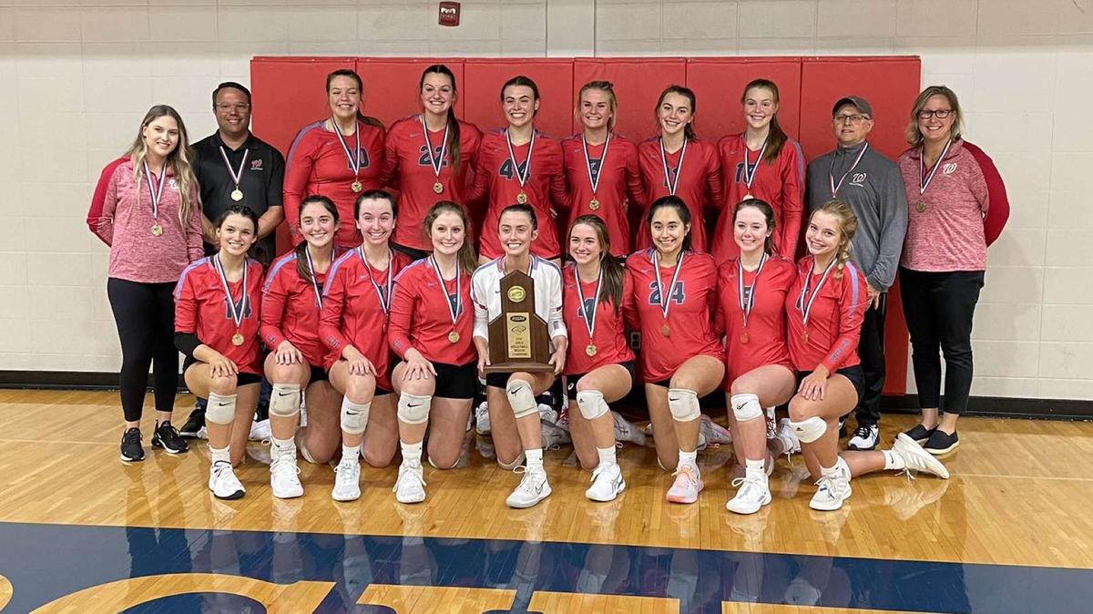 The West Jessamine Colts volleyball team won the 12th Region championship last week and on Monday advanced to the quarterfinals of the KHSAA State Volleyball Tournament with a 3-2 win over Great Crossing.