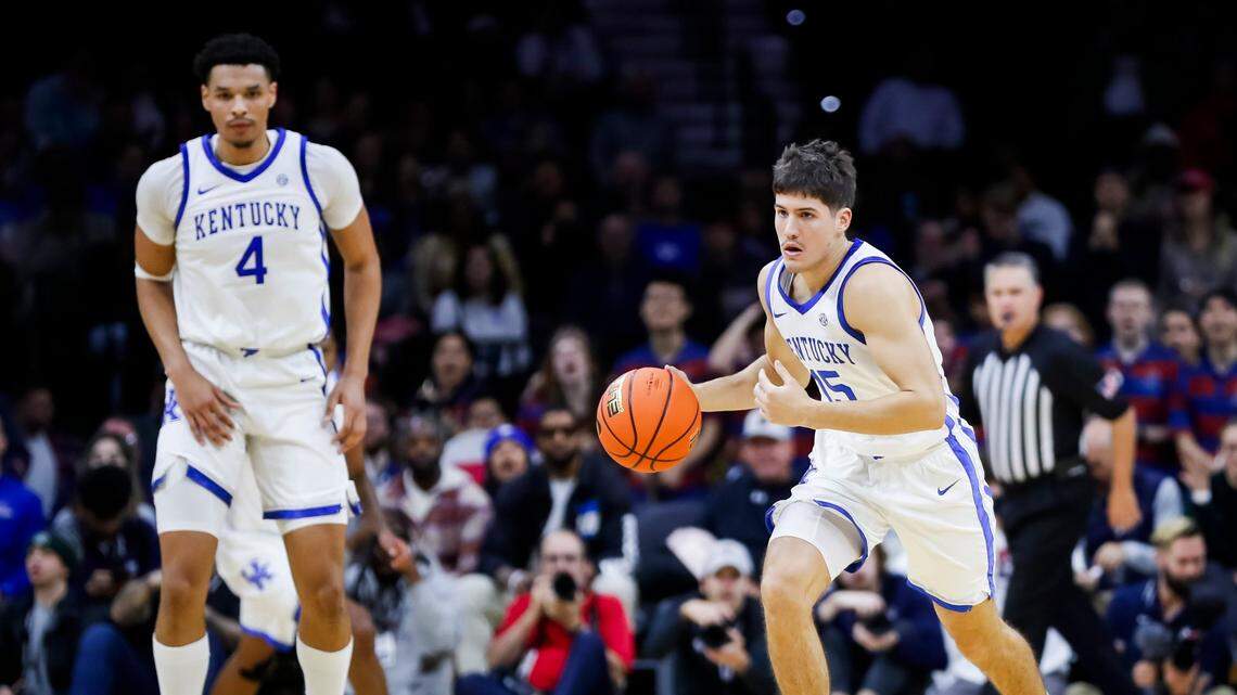 John Calipari says he has two teams. Which Kentucky combo worked best Saturday? This one.