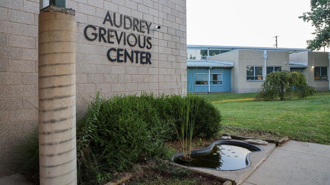 The Audrey Grevious Center at 1177 Harry Sykes Way, Wednesday, Aug. 14, 2024, in Lexington, Ky. The Center is is run by Lexington-Fayette Urban County Government in collaboration with Fayette County Public School and the state’s Department of Juvenile Justice. Students are often court-ordered to attend and some have previously been in juvenile detention centers.