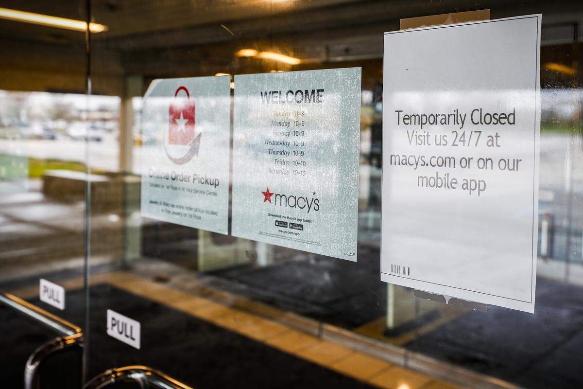 Macy's at Fayette Mall is closed but other stores at the Lexington shopping center are still open. 