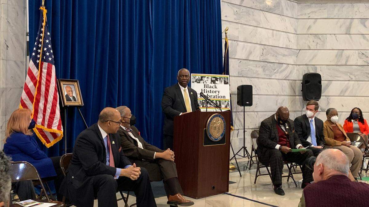 Rep. Derrick Graham, D-Frankfort, spoke highly of Kentucky State University and its alumni on Tuesday. The school is facing financial uncertainty, as it needs $23 million from the state to stay afloat.