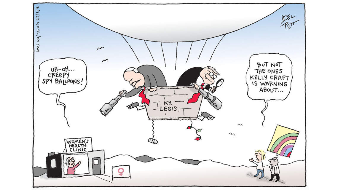 Joel Pett: Privacy for some but not for all