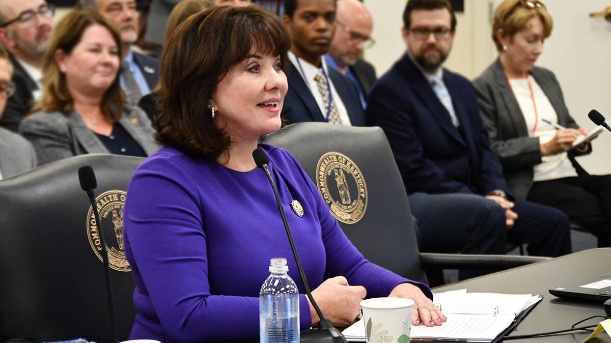 Chief Justice Lambert delivers her State of the Judiciary address to lawmakers.
