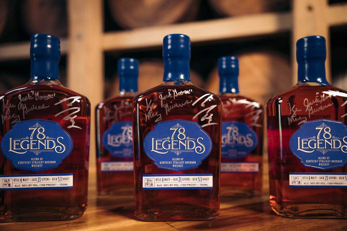 Bottles of 78 Legends will be available online at fraziermuseum.org. Each of the 1,978 numbered bottles is priced at $1,978.