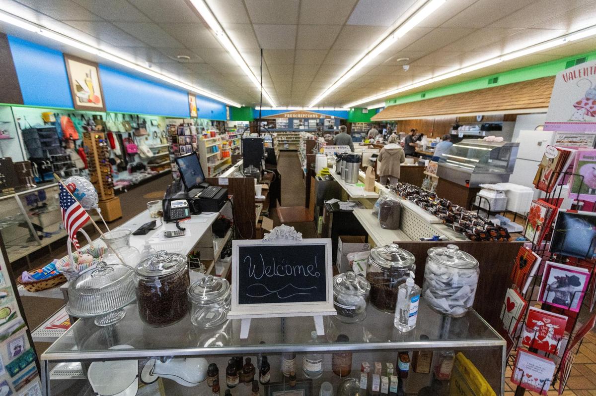 Osman Pharmacy in Vanceburg, originally established in 1968, has a lunch counter and is a popular dining option in downtown.