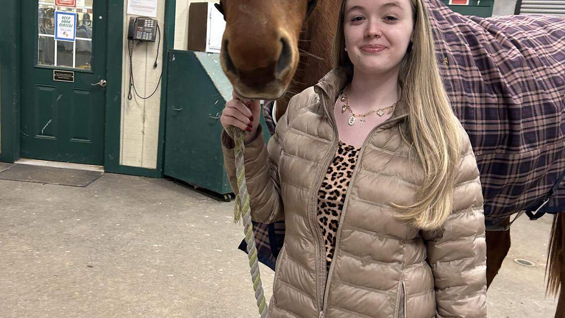 Katherine Nicole is a senior at the Stables High School program in Fayette County.