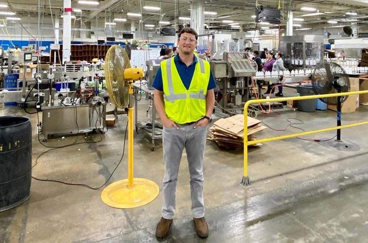 Former Kentucky quarterback Will Fidler is president and co-owner of RGA Enterprises, a Charlotte-based company that manufactures cleaning products.