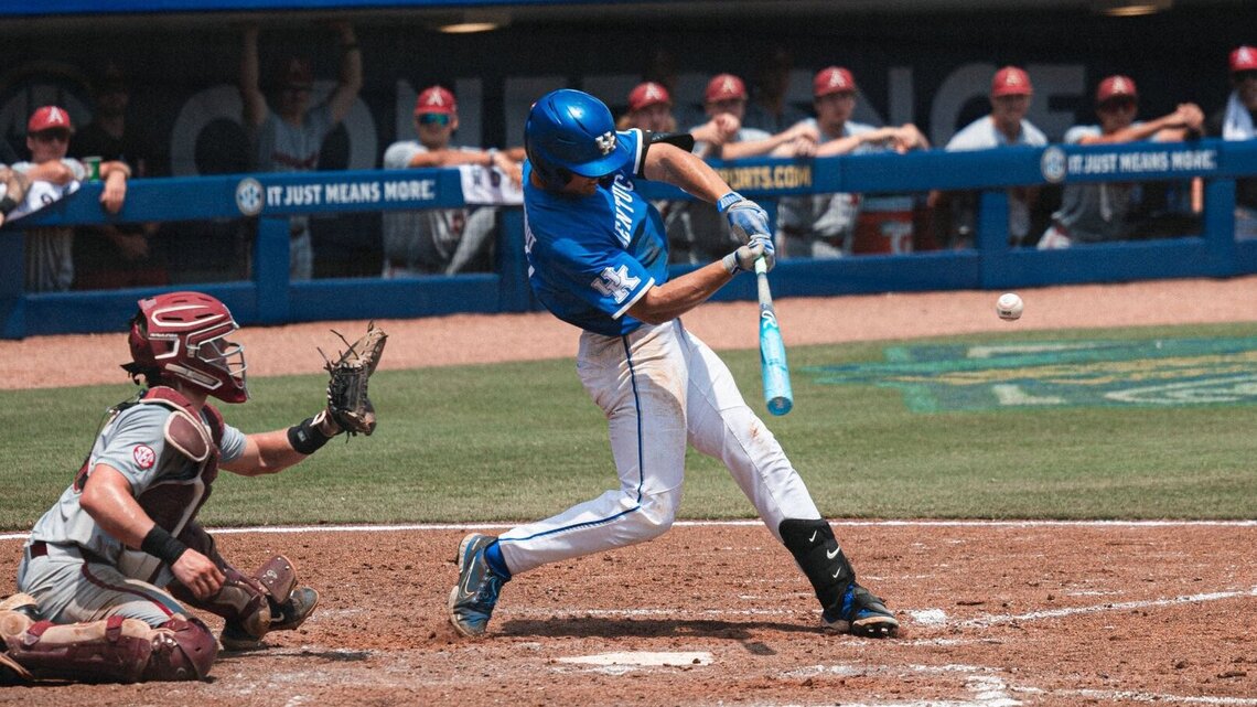 Kentucky stays alive in SEC Tournament with win over Arkansas, top MLB draft prospect