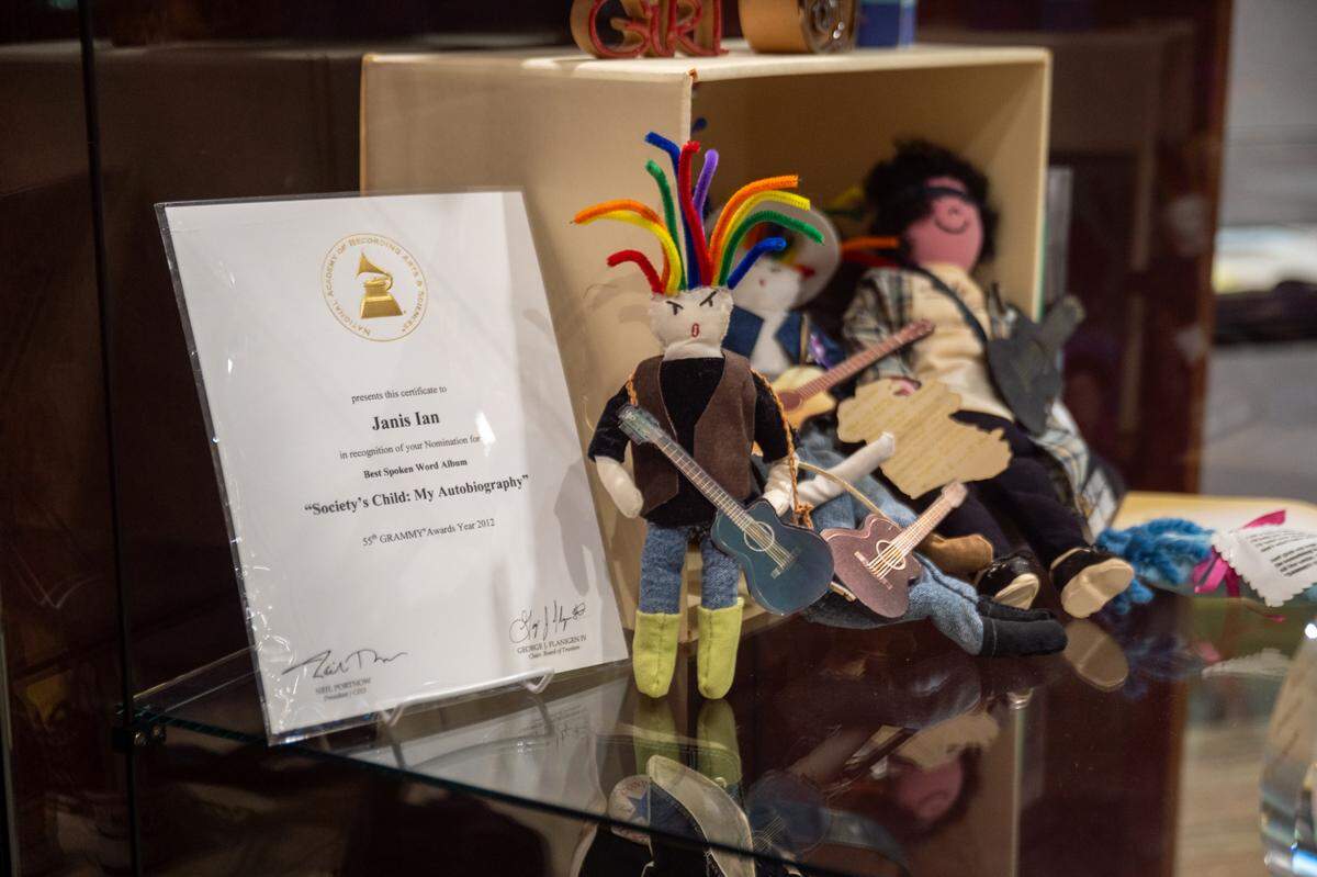 Memorabilia from Janis Ian’s career will be on display at Berea College.