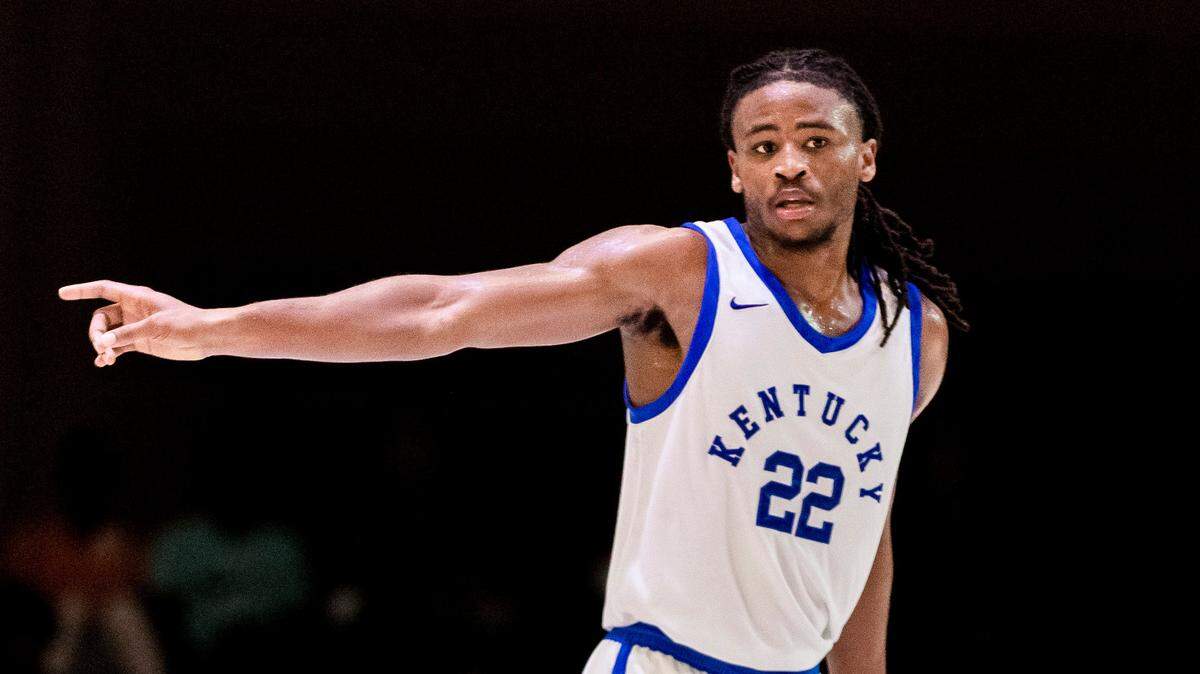 Cason Wallace is expected to make a major impact for Kentucky as a freshman this season.