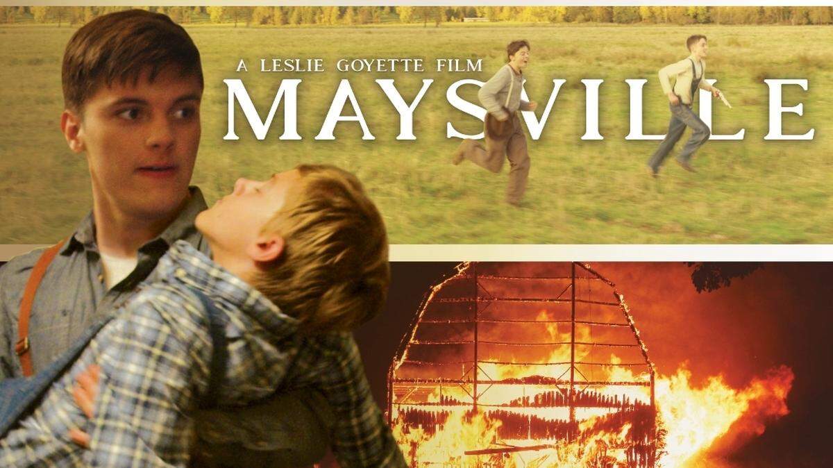 Film poster for the movie Maysville, written, directed and co-produced by Leslie Goyette.