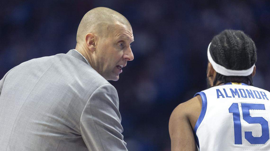 Mark Pope explains what led to Kentucky basketball’s blowout home loss to Auburn