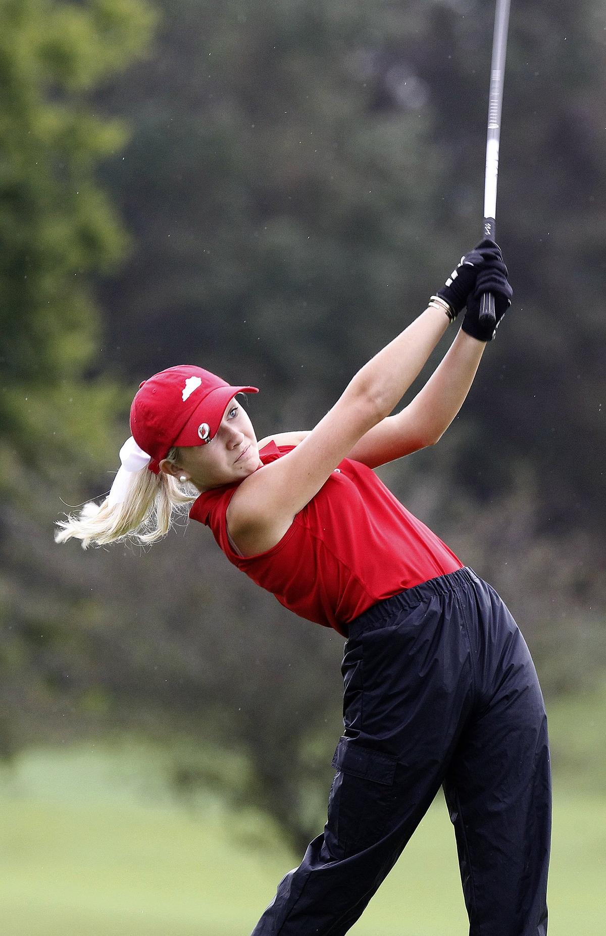 Mattie Neeley shot a 77 to lead Madison Central to the regional team championship and a berth in next week’s state tournament.