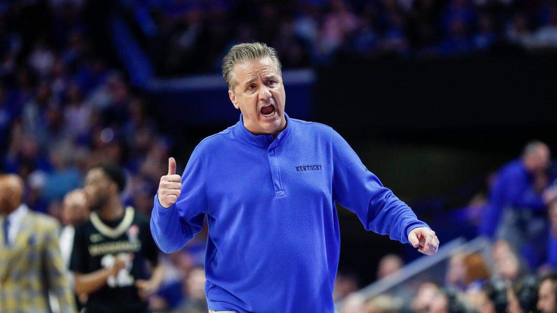 John Calipari explains how UK men’s basketball suffered a Senior Night loss to Vanderbilt