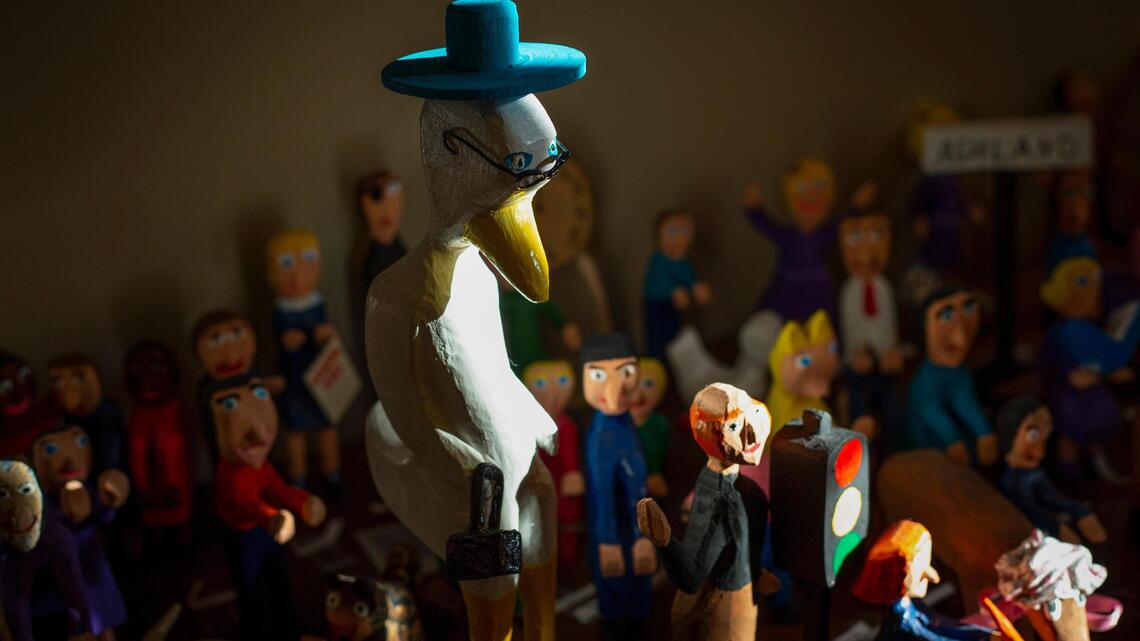Acclaimed Ky. folk artist and Lexington poet carve a new spin on “Mommy Goose”