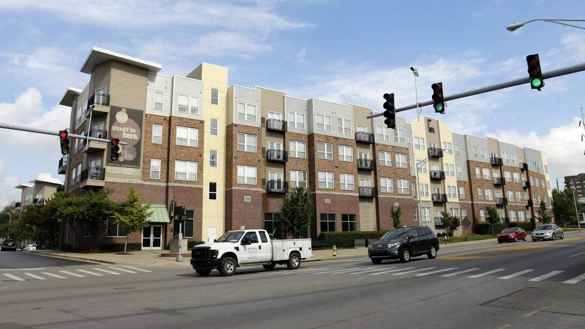The Lex apartments on South Broadway in Lexington.