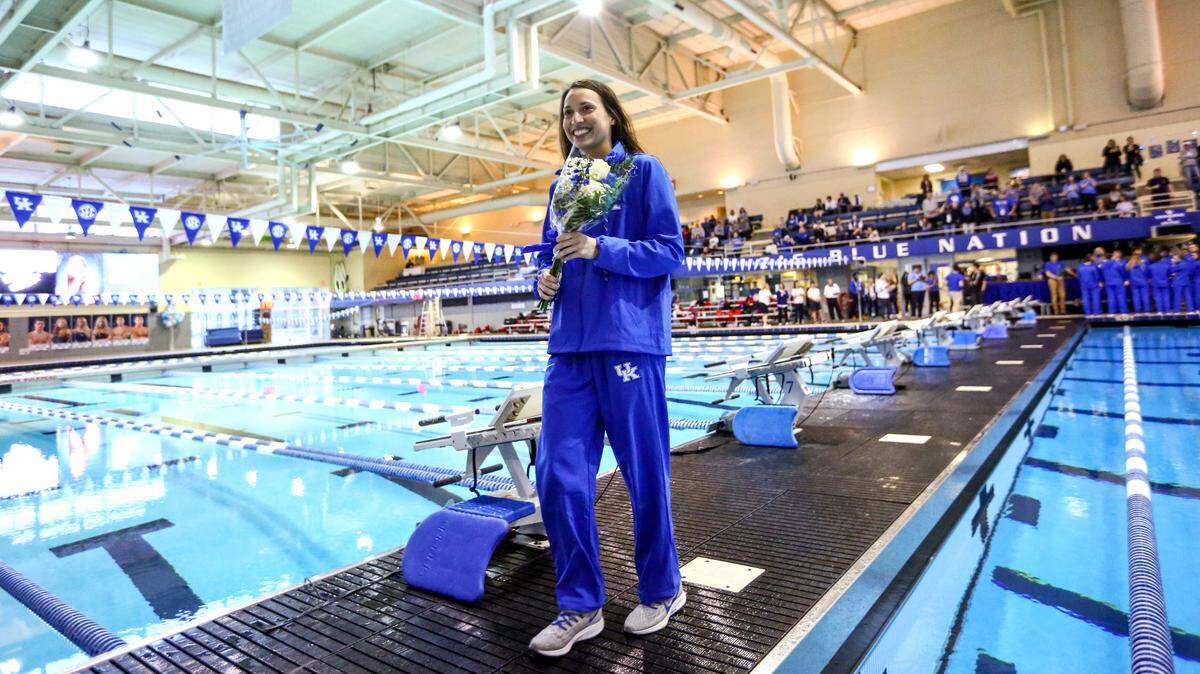One more prestigious honor might top off UK swimmer Asia Seidt’s terrific career