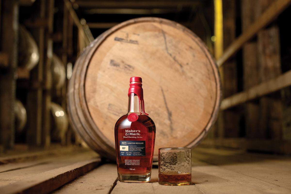 Maker’s Mark has released the 2023 Limited Release: BEP, short for barrel entry proof. It’s the latest and last edition in the Wood Finishing Series.