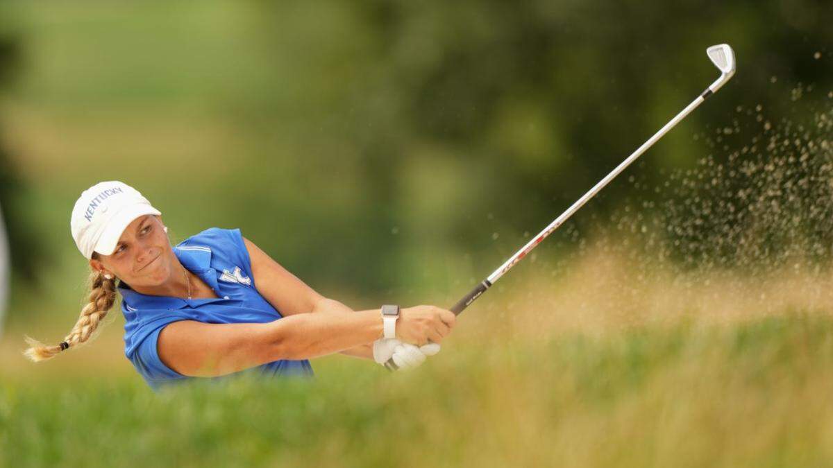 Kentucky’s Jensen Castle needed 35 of the 36 scheduled holes to put away Arizona’s Vivian Hou in the finals of the U.S. Women’s Amateur.