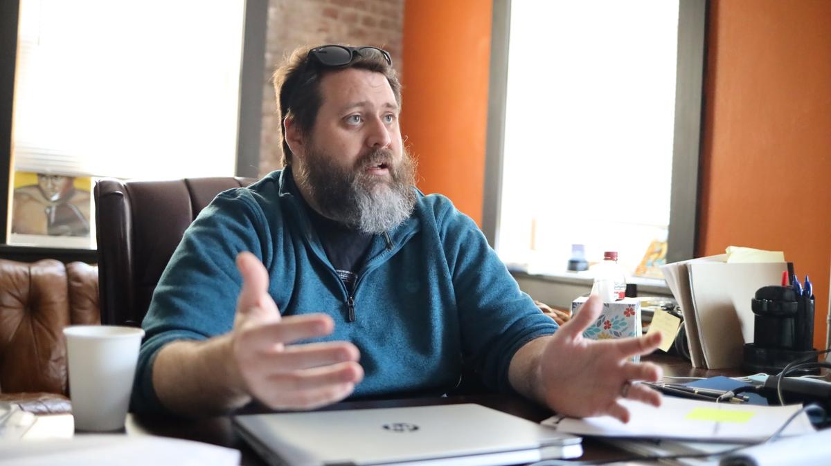 Attorney Greg Coulson’s exit from public attorney to private to spend more time with his family is one of many reasons, including inadequate pay, that many public advocates have been recently exiting the work. November 30, 2021.