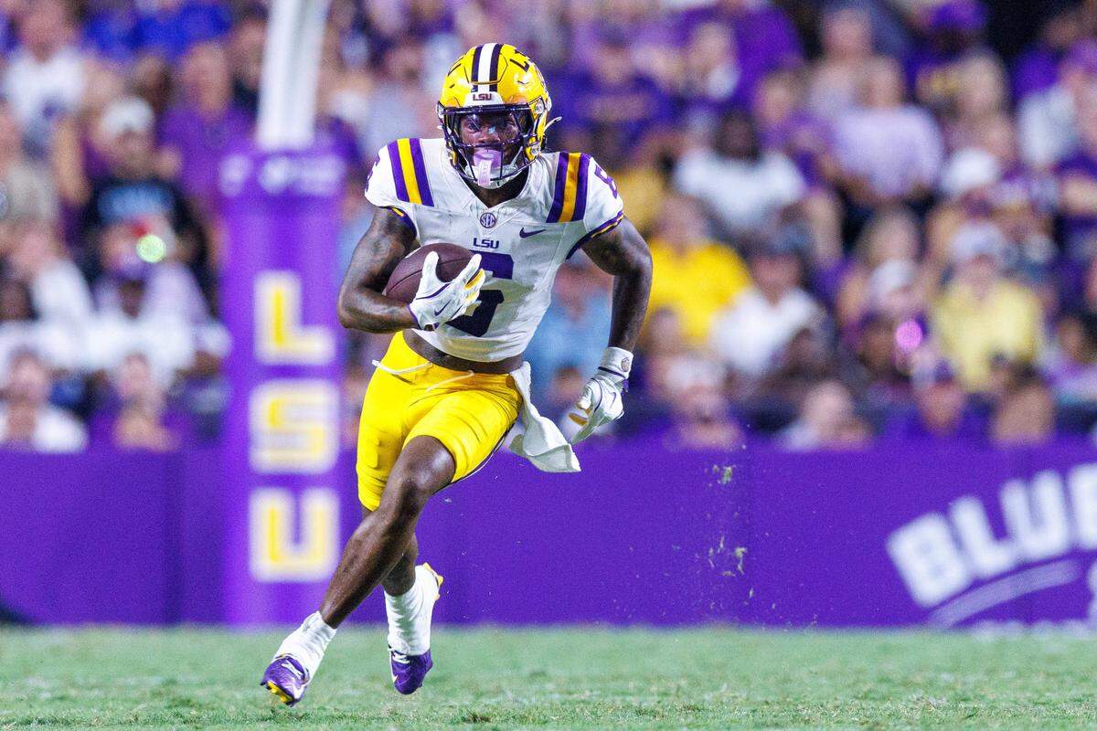 Former Kentucky Wildcats wide receiver Barion Brown is LSU’s second-leading receiver through three games with 15 catches for 145 yards. Brown is one of 11 players who played for UK in 2024 who is starting for other NCAA Division I teams in 2025,