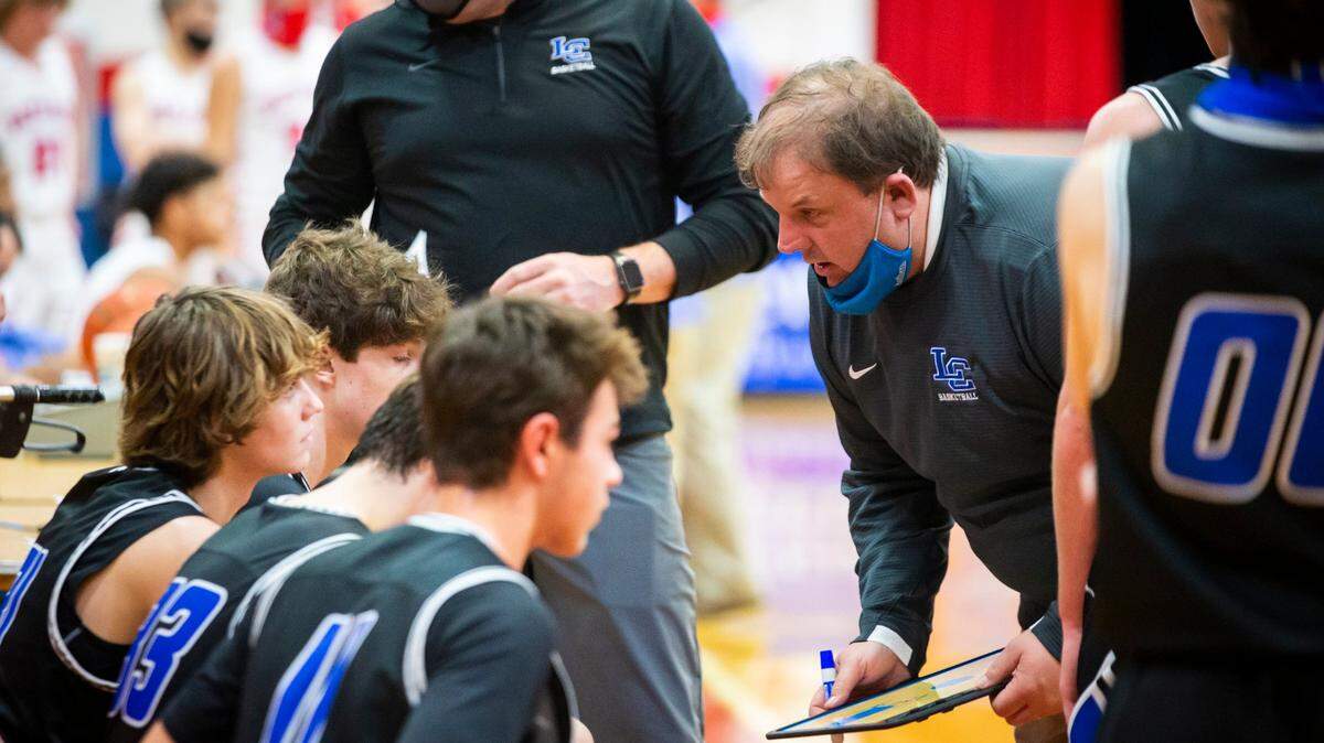 Brandon Salsman is in his 16th season as head coach at Lexington Catholic.