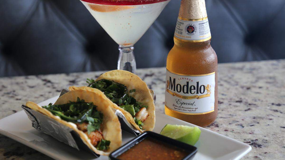 Campestre, a new addition to Crave Taco Week, is offering two grilled tiger shrimp tacos inside crisped soft corn tortillas with melted cheese and more.