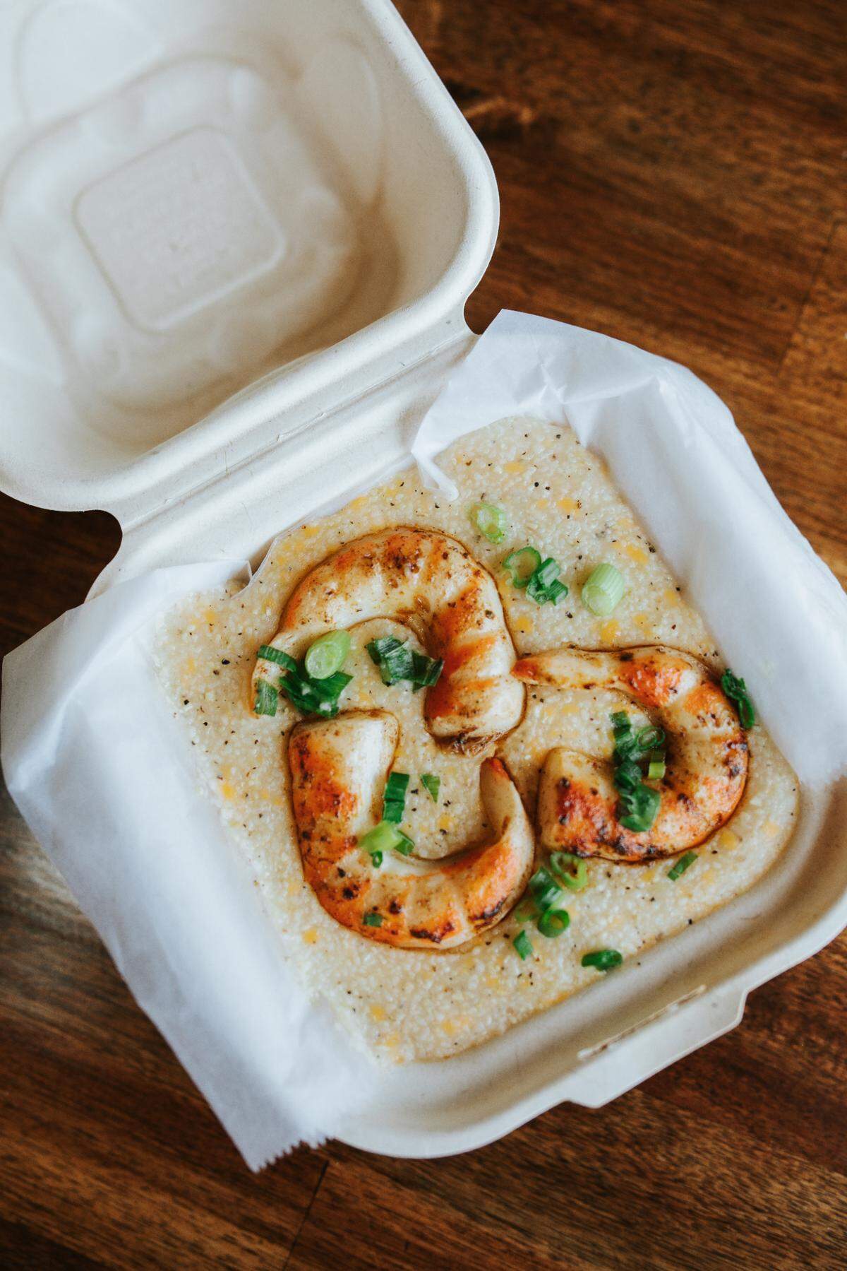 The Social Vegan in Greyline Station offered a vegan version of shrimp and grits for Lexington Black Restaurant Week as part of SoulFeast.