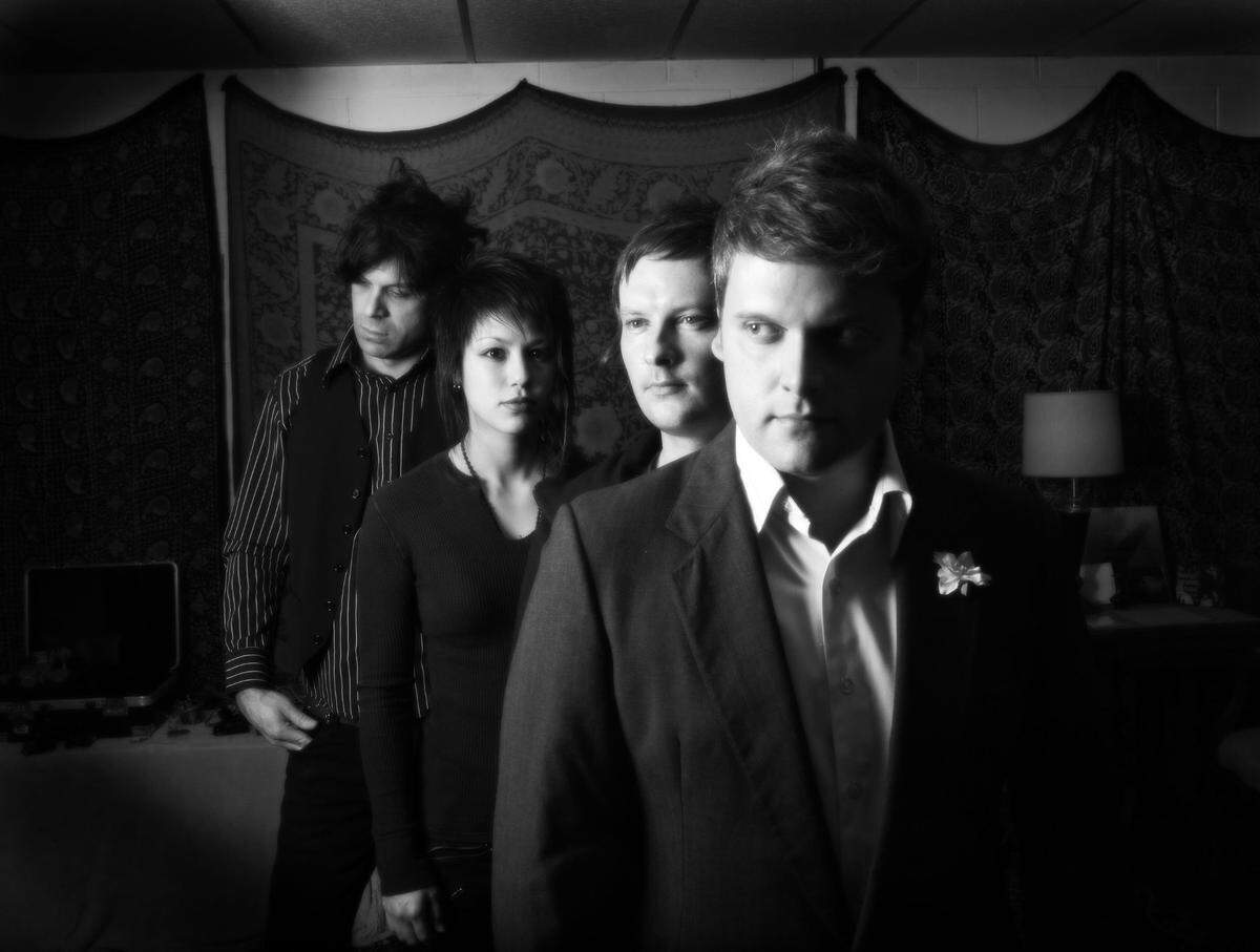 Chico Fellini from left: Duane Lundy,Emily Woxihara (formerly Hagihara), Brandon Judd, and Christopher Dennison in 2007.
