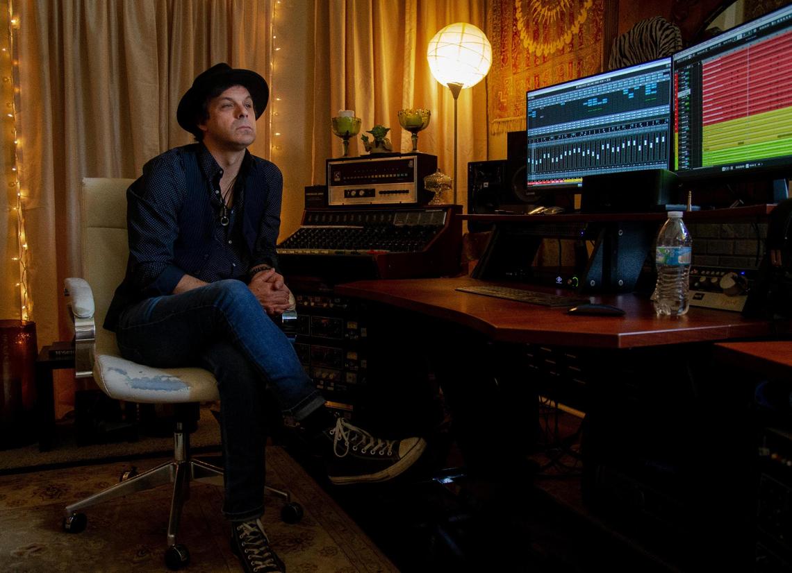 Lexington’s Duane Lundy, owner of The Lexington Recording Company, says his knowledge of mixing has allowed him to stay busy during the COVID pandemic.