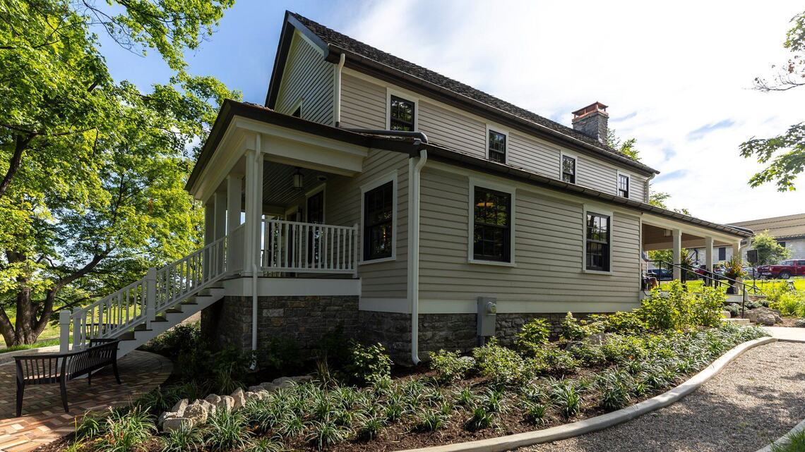 Woodford Reserve’s historic Pepper House is new home to bourbon barrel program