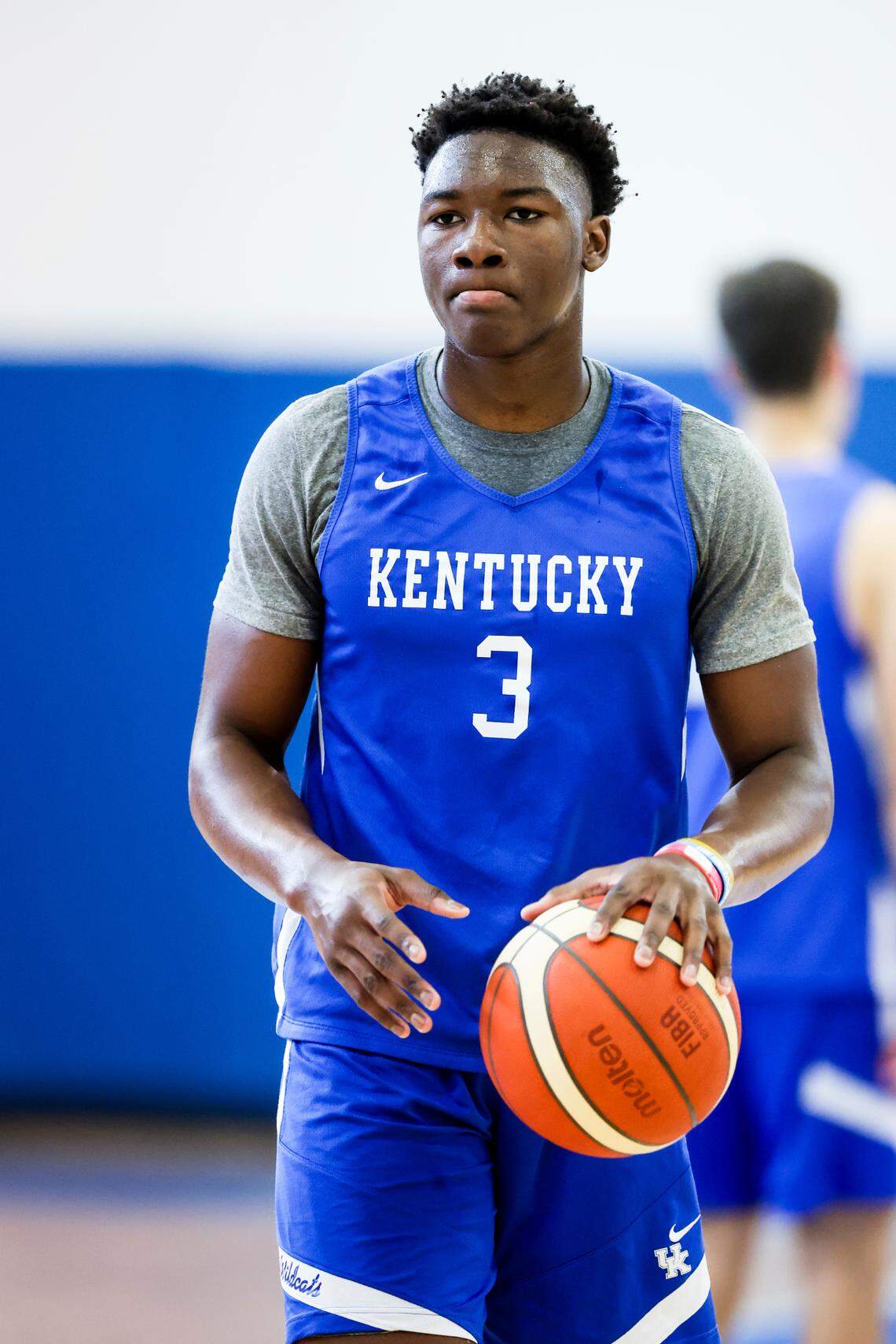 Adou Thiero played a supporting role as a freshman last season, but he’s looking to make a bigger impact in year two with Kentucky basketball.