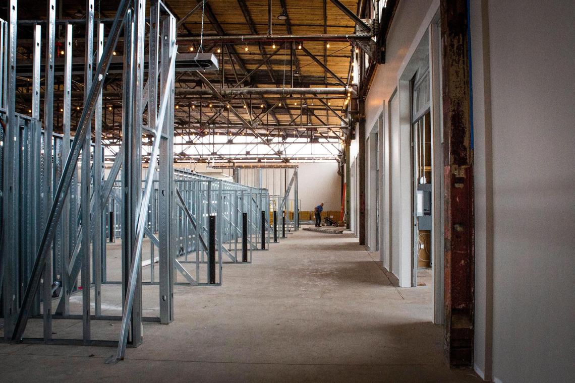 The soon-to-open Julietta Market in the Greyline Station will have 75 kiosks and room for 25 pop-ups. Entrepreneurs can rent for one night or on a permanent basis from the NoLiCDC.