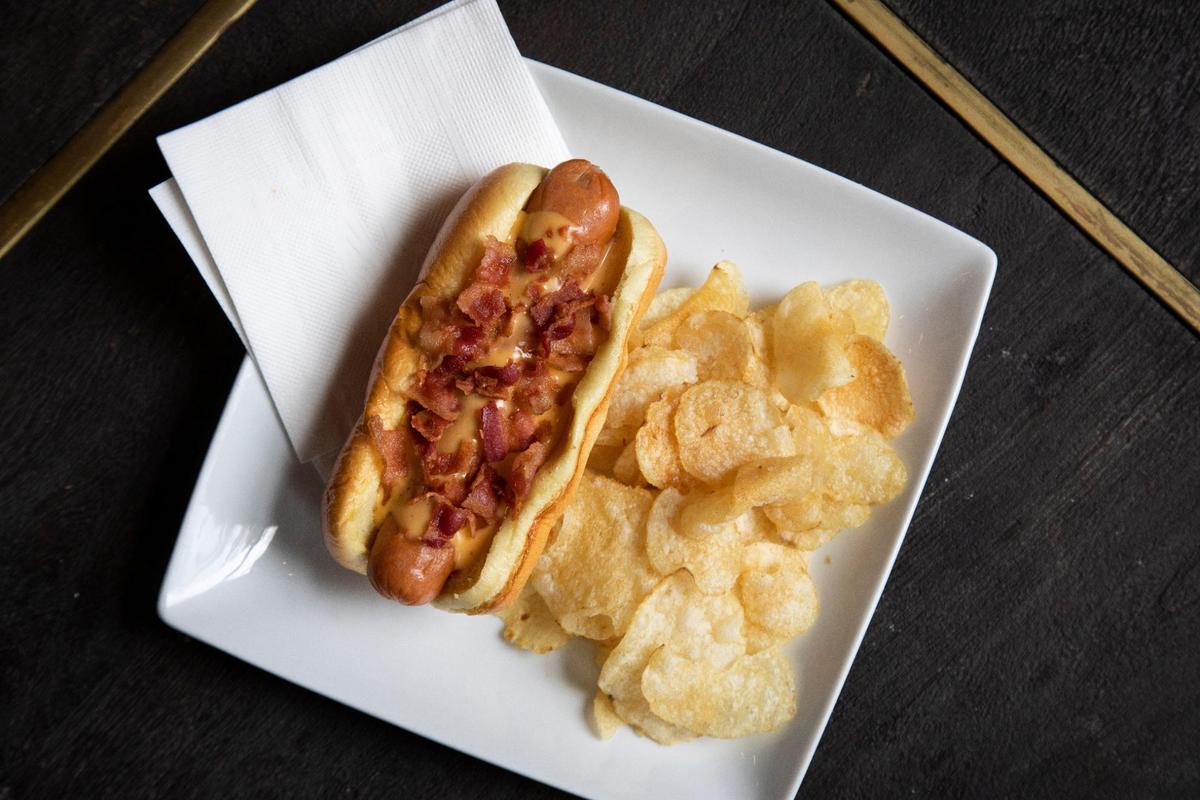 Food from Brewed, a new coffee and beer restaurant, specializing in pour-over in Lexington, Ky., Wednesday, June 17, 2020. The evening menu includes a varieties of brats. For breakfast and lunch there are other options.