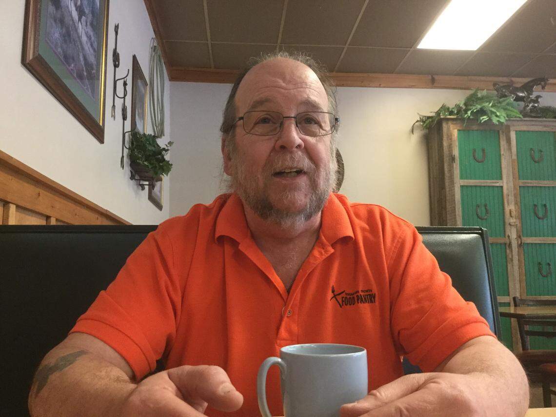 Paul Huber, director of the local food bank, is a foster and adoptive parent in Jessamine County.