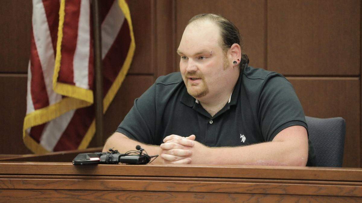 Mitchell Smith testified Wednesday during the trial in Lexington for two men accused of murdering Marine Cpl. Jonathan Price.