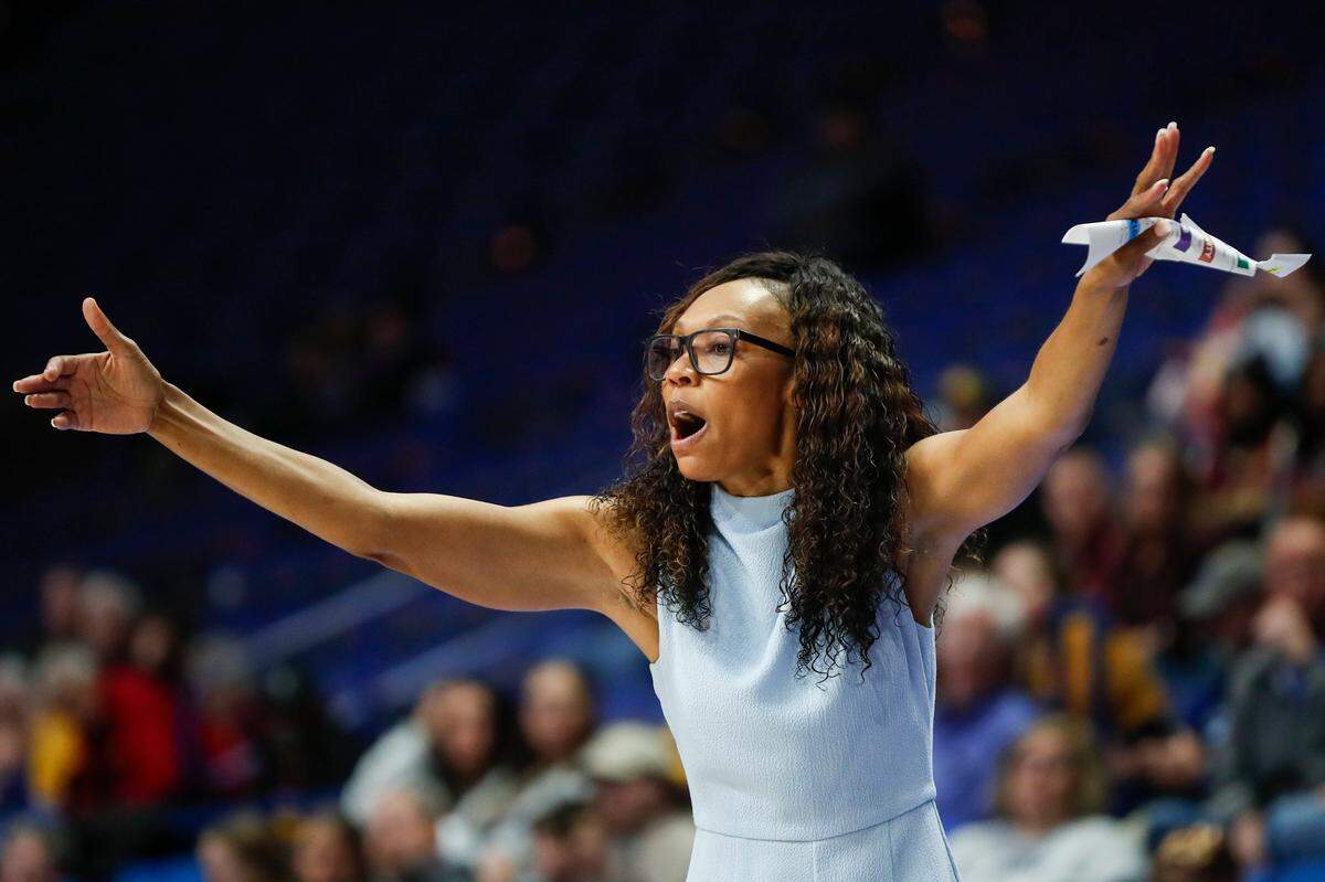 Kyra Elzy stuck the landing after being fired by Kentucky. She’s now an assistant coach for Duke, which won the ACC Tournament championship last weekend.
