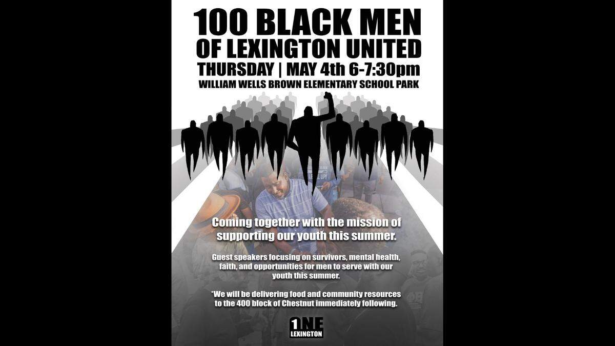 Members of One Lexington and the community will gather on Thursday to support youth in Lexington.