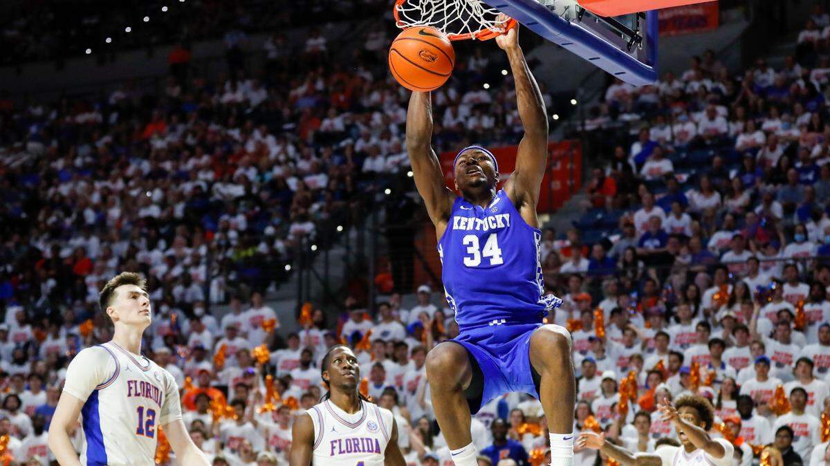 Kentucky’s ‘monster’ roars again as Oscar Tshiebwe stars in victory at Florida