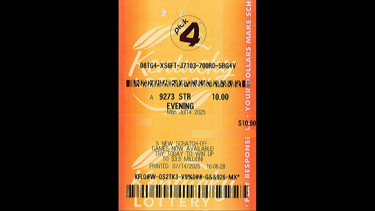 A Kentucky Lottery promotion led to a big win for one Estill County man recently with this Pick 4 ticket.