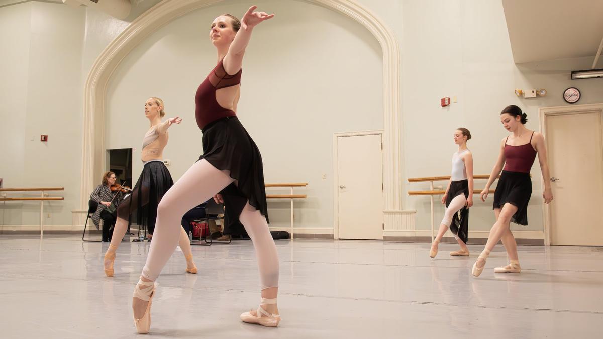 Dancers rehearse for a special 50th anniversary performance featuring local musicians and other artists.