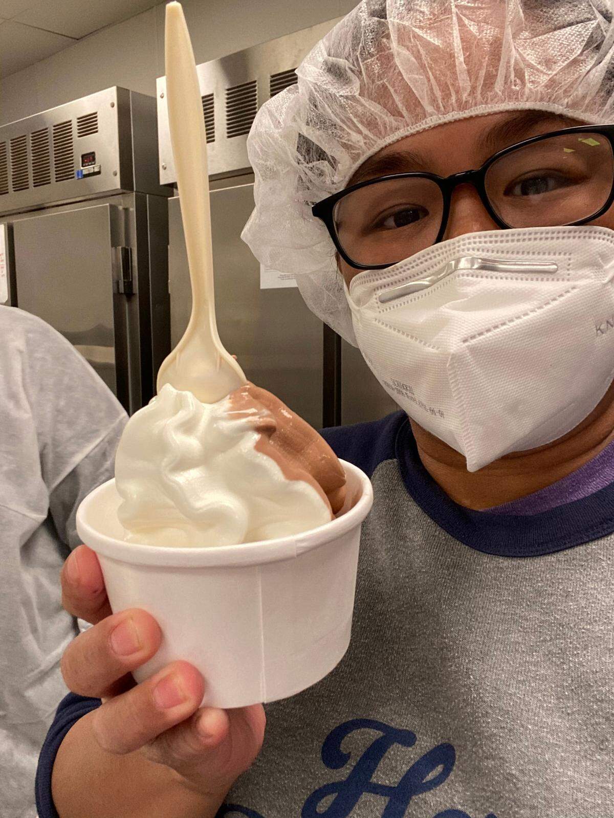 “Our first test run.” Crank & Boom Ice Cream owners Toa Green and her husband, Mike, are launching a new soft-serve concept, BoBi Cones. They hope to open the new store in Palomar in November.