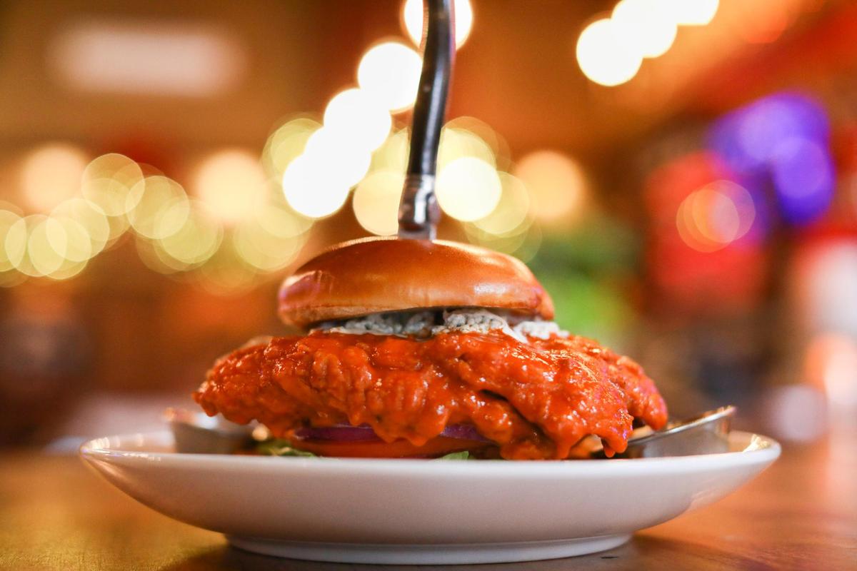 Carson’s Food & Drink’s Buffalo Chicken Sandwich