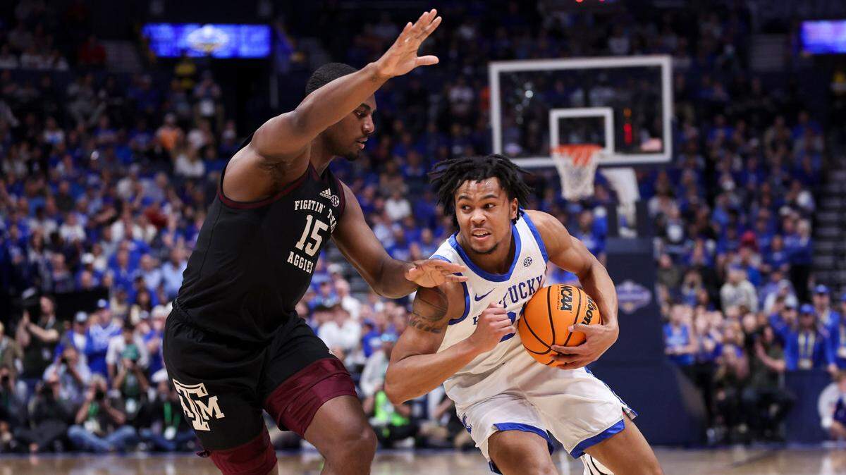 Box score from Kentucky basketball’s 97-87 SEC Tournament loss to Texas A&M