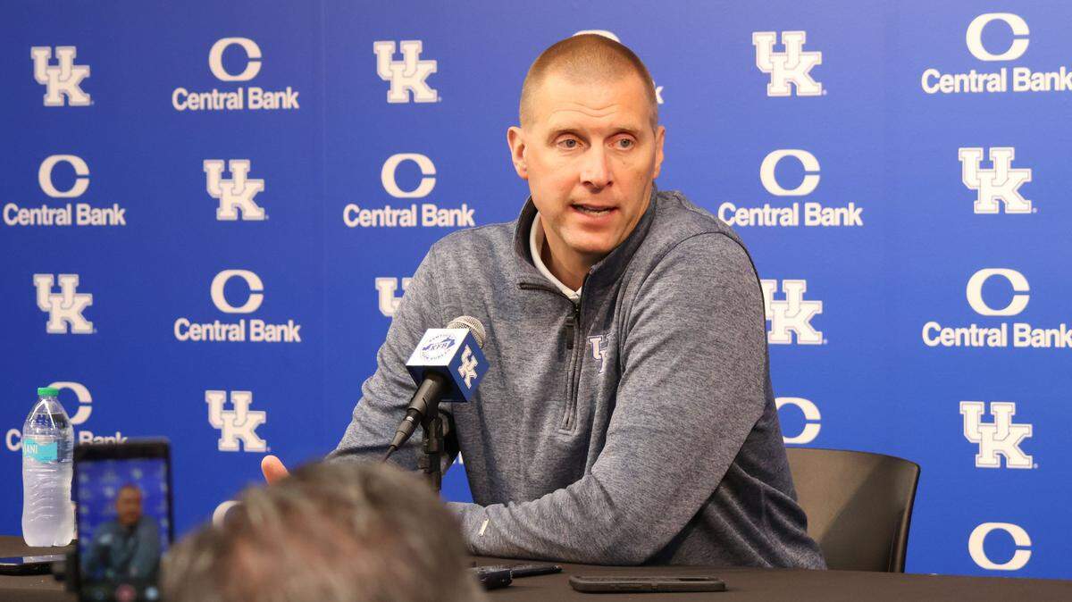 Mark Pope and the Kentucky Wildcats will face Kentucky Wesleyan in an exhibition game at Rupp Arena on Wednesday at 7 p.m.