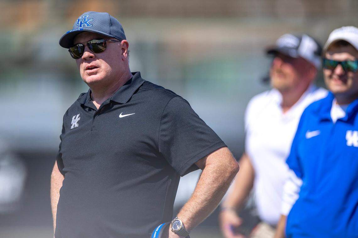 Mark Stoops holds the record for most wins by a head coach (71) in Kentucky football history.